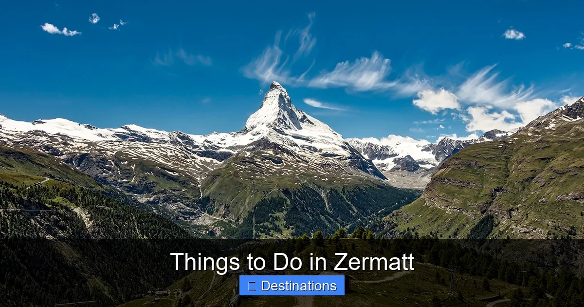Things to Do in Zermatt