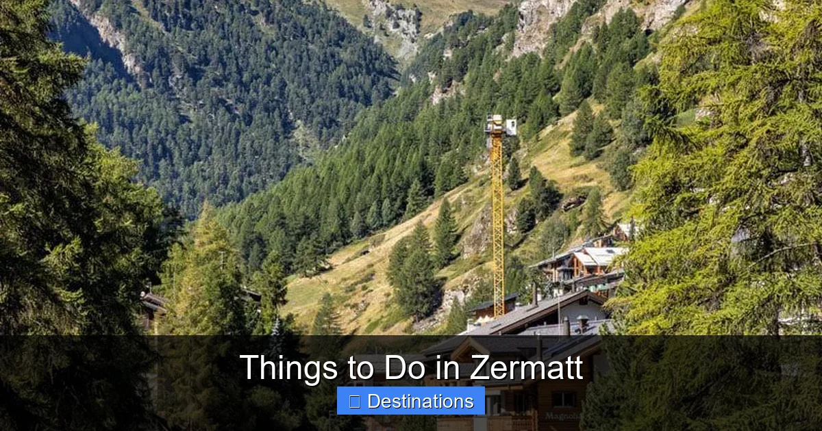 Things to Do in Zermatt