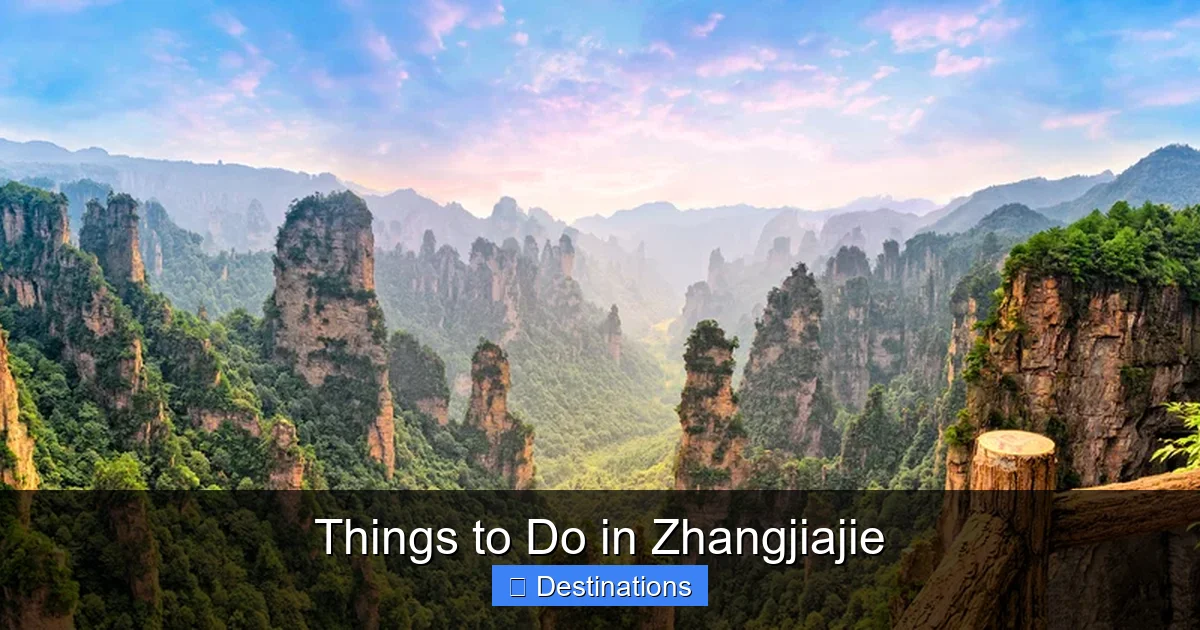 Things to Do in Zhangjiajie