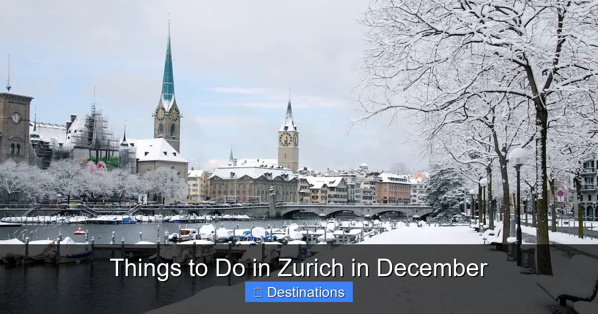 Things to Do in Zurich in December