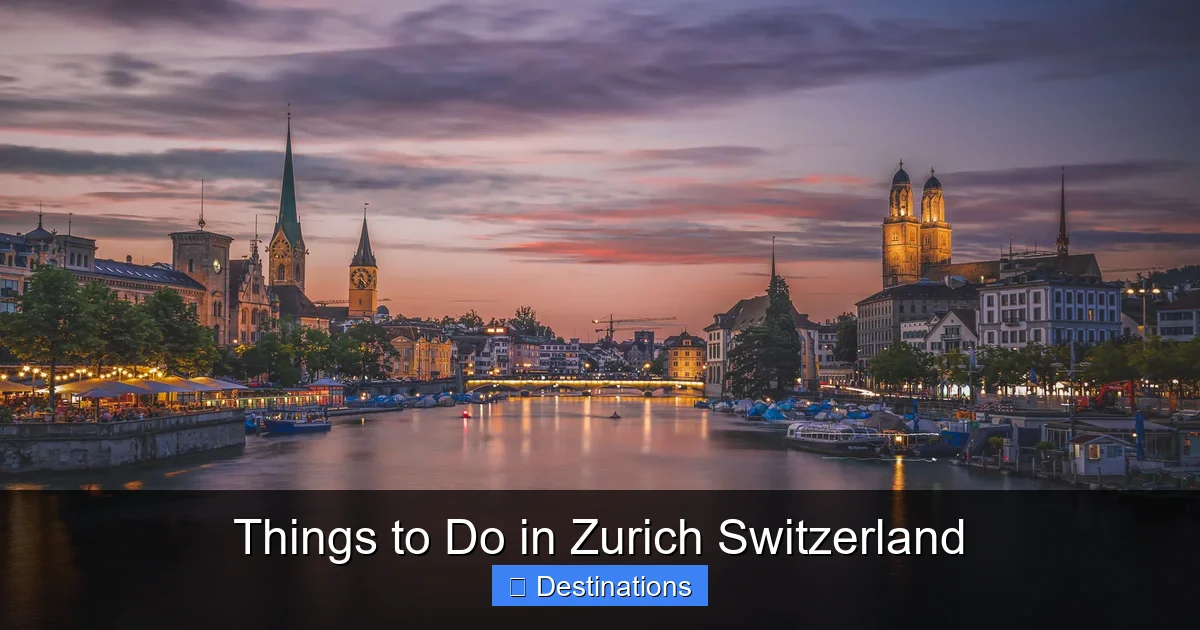 Things to Do in Zurich Switzerland