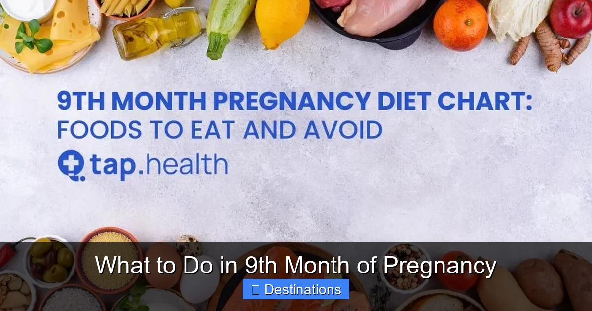 What to Do in 9th Month of Pregnancy