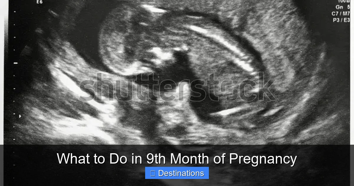 What to Do in 9th Month of Pregnancy