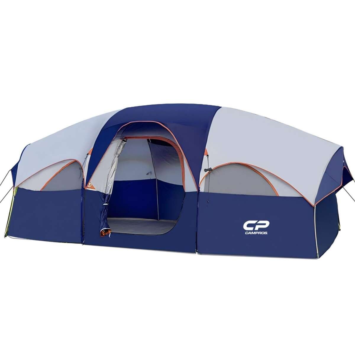 CAMPROS CP Tent 8 Person Camping Tents, Weather Resistant Family Tent, 5 Large M