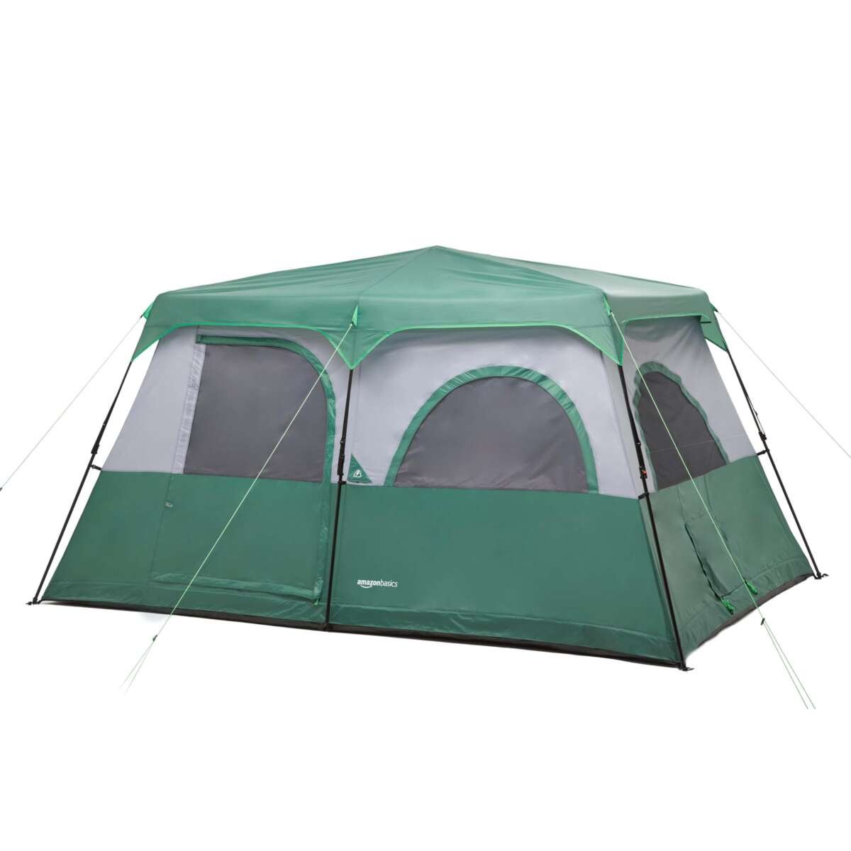 Amazon Basics Instant Camping Tent with Rainfly, Weather-Resistant, Quick Setup