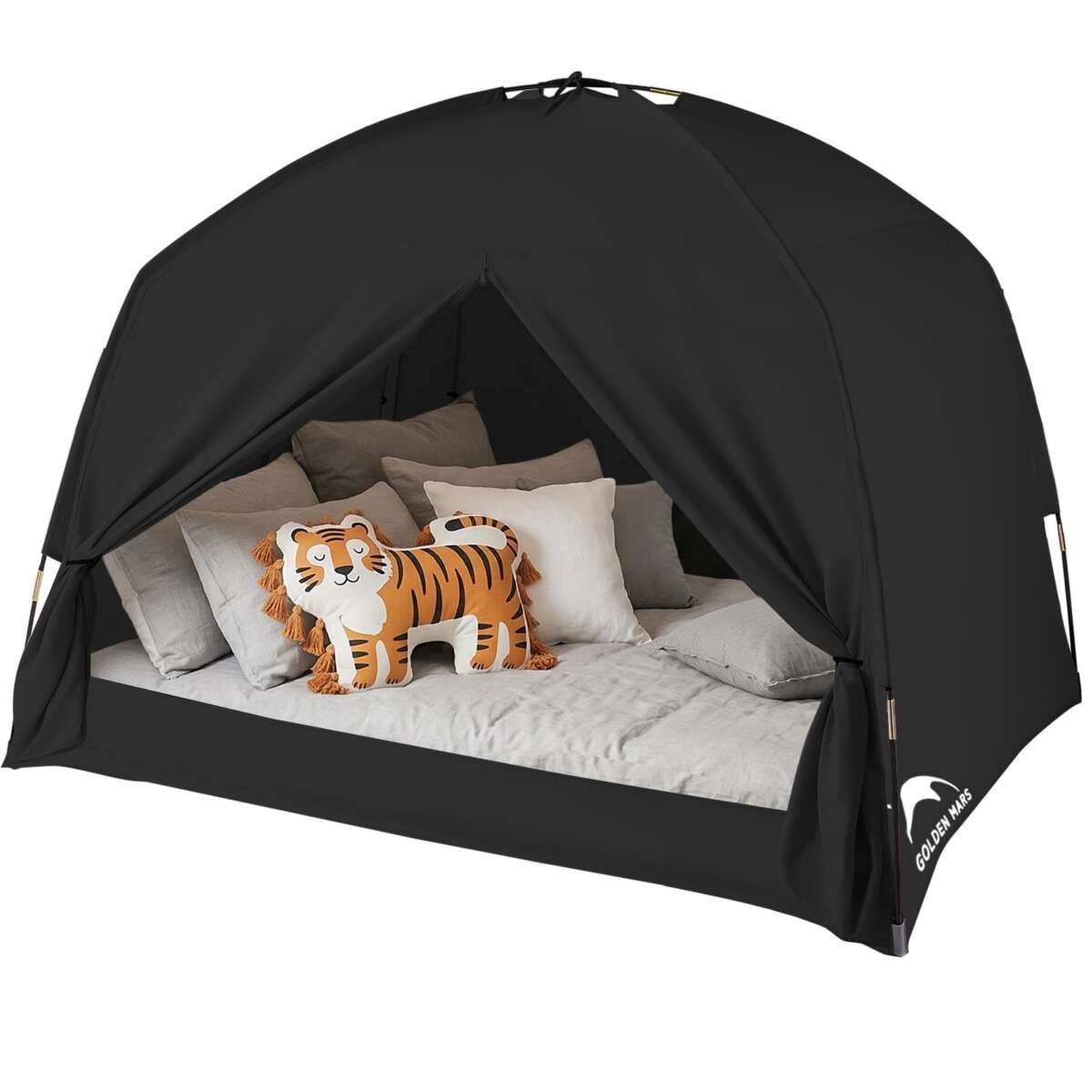 Bed Tents for Kids and Adult, Portable 100% Breathable and 93% Blackout Toddler 