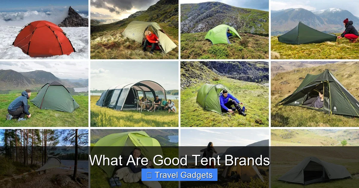 What Are Good Tent Brands