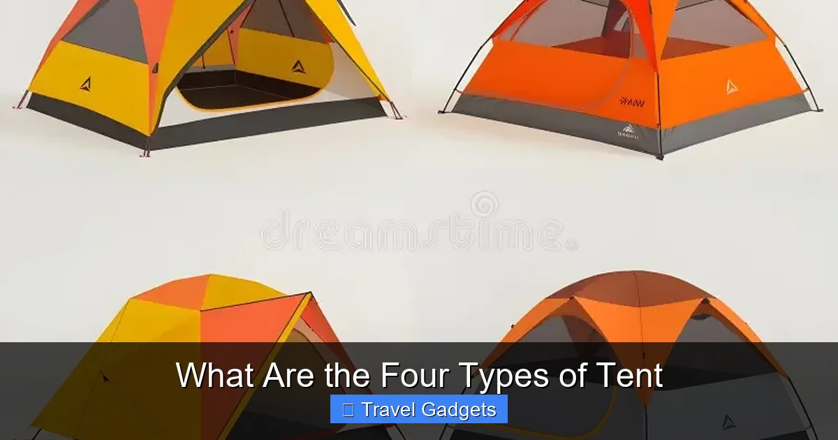 What Are the Four Types of Tent