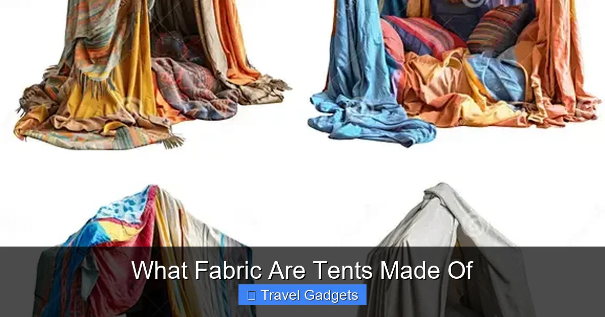 What Fabric Are Tents Made Of