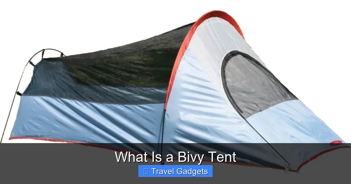 What Is a Bivy Tent