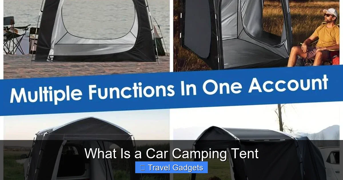 What Is a Car Camping Tent