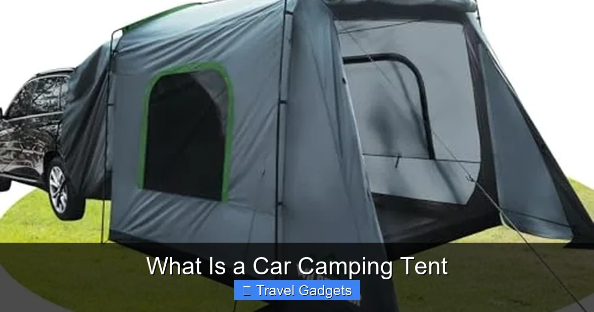 What Is a Car Camping Tent