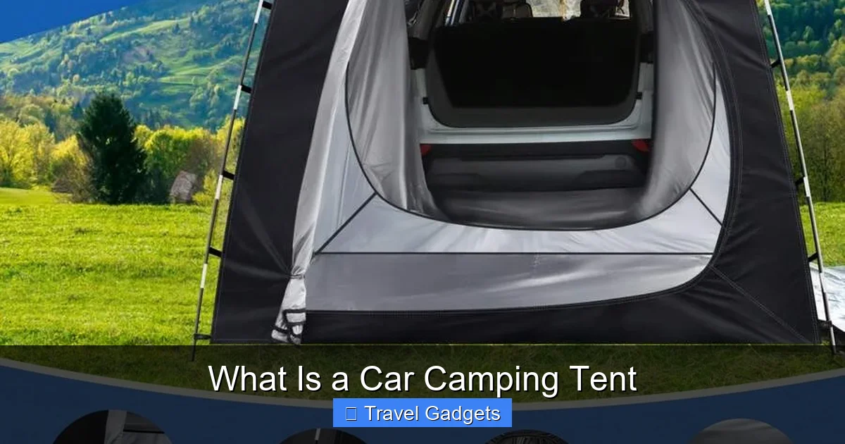 What Is a Car Camping Tent