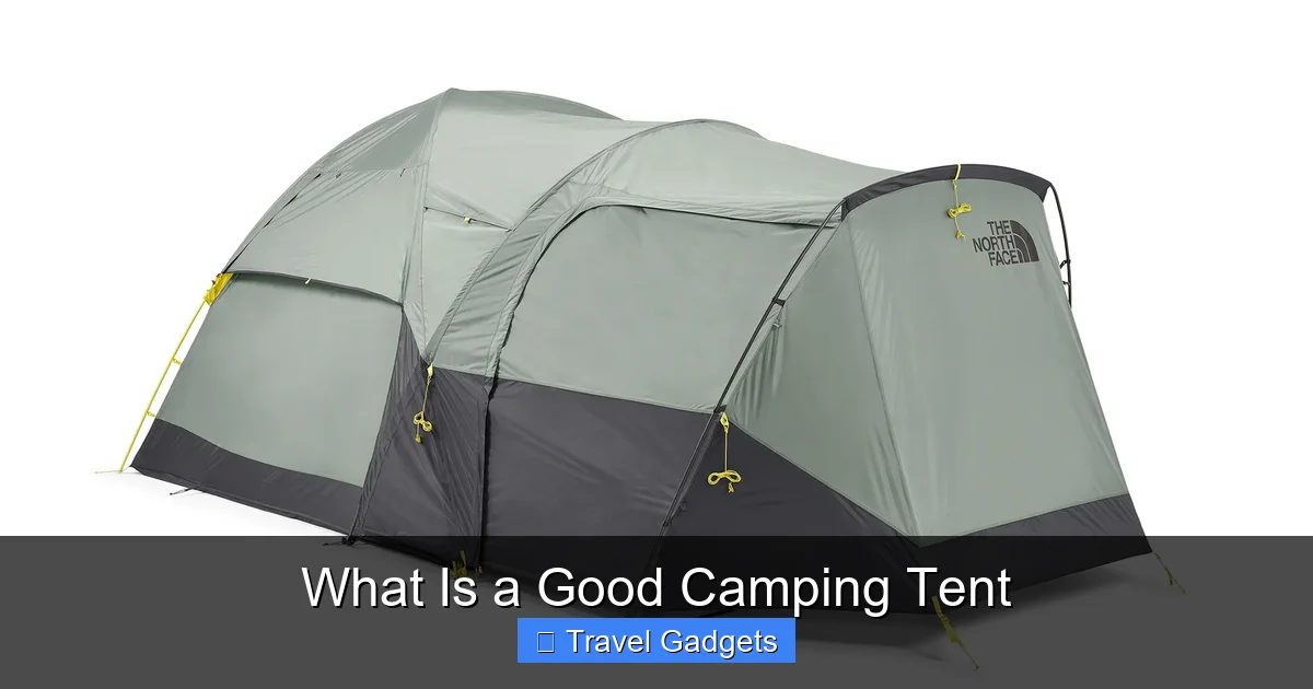 What Is a Good Camping Tent