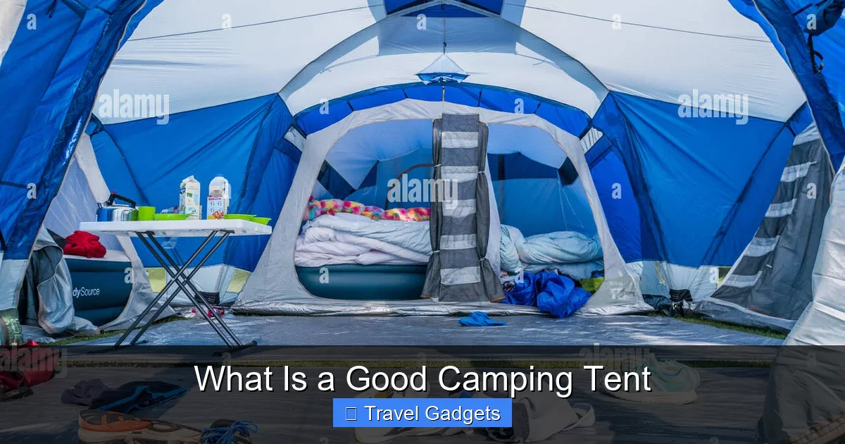 What Is a Good Camping Tent