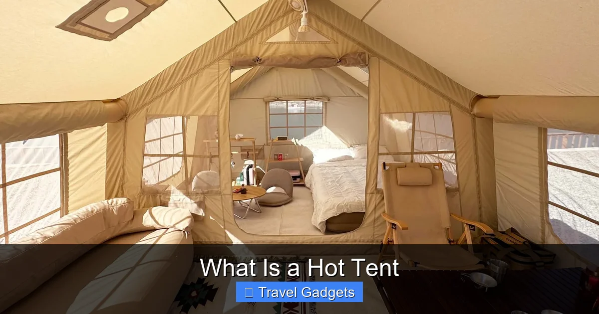 What Is a Hot Tent