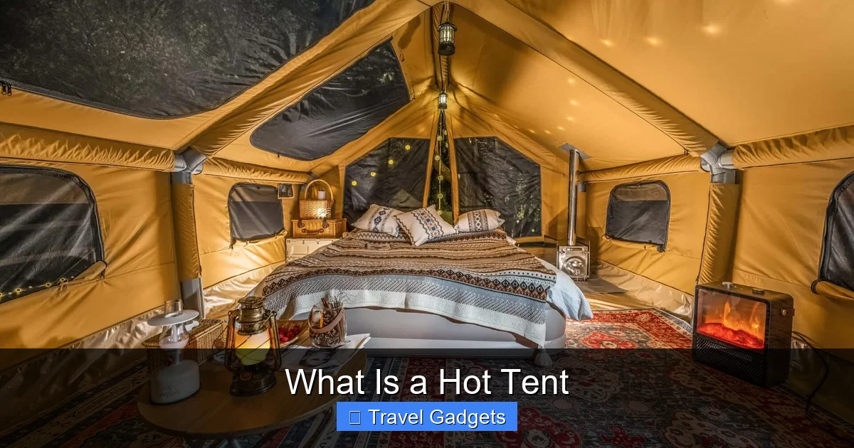What Is a Hot Tent