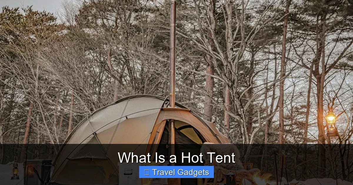 What Is a Hot Tent
