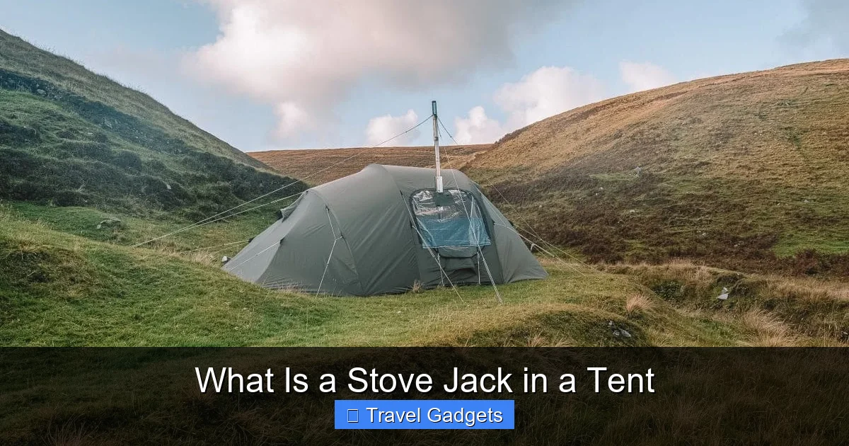 What Is a Stove Jack in a Tent