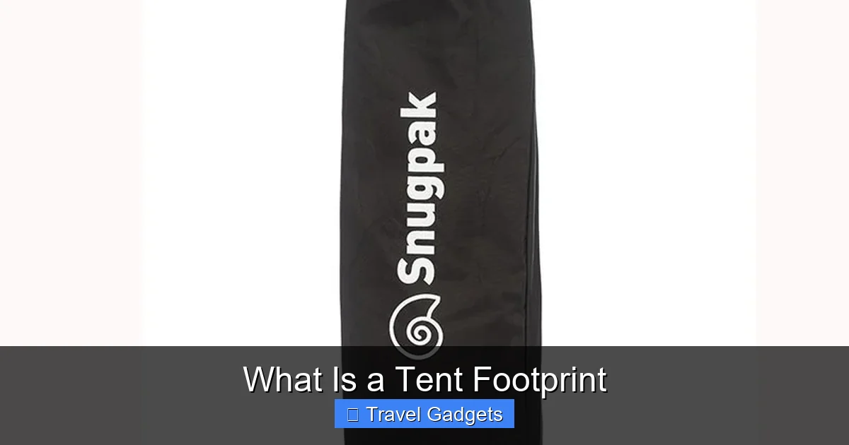 What Is a Tent Footprint
