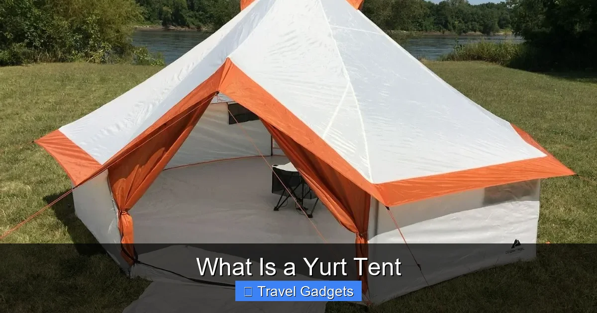 What Is a Yurt Tent