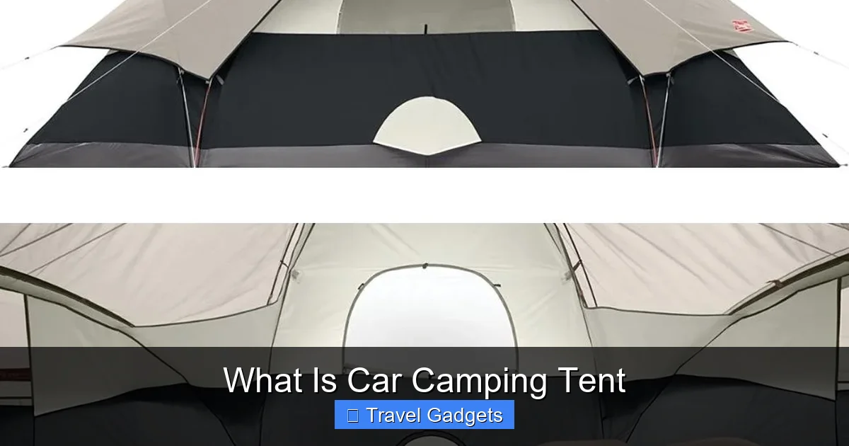 What Is Car Camping Tent