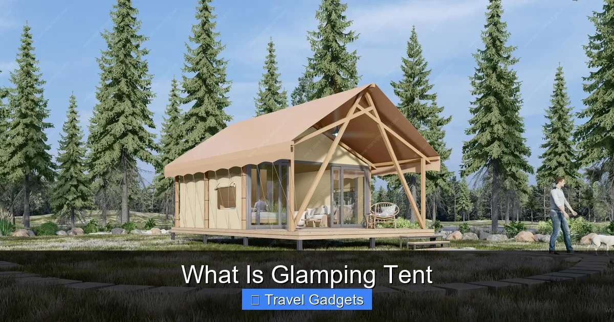 What Is Glamping Tent