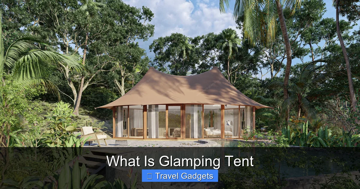 What Is Glamping Tent