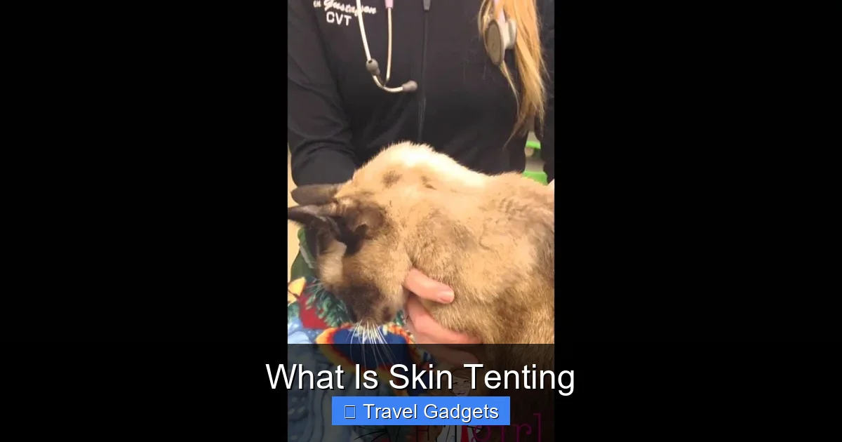What Is Skin Tenting