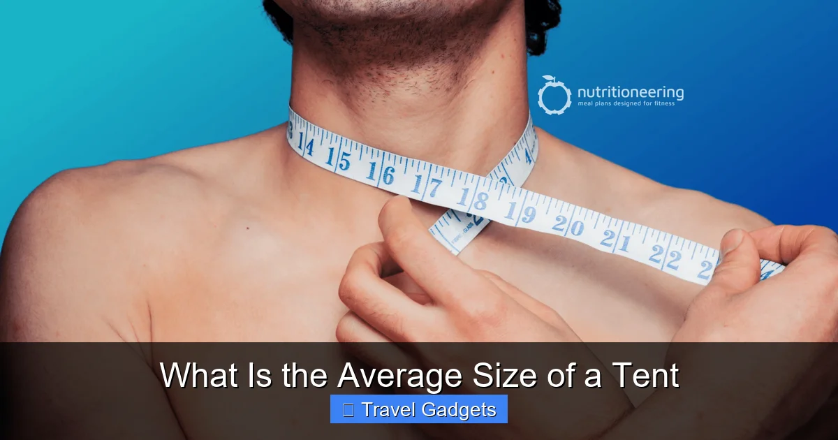What Is the Average Size of a Tent