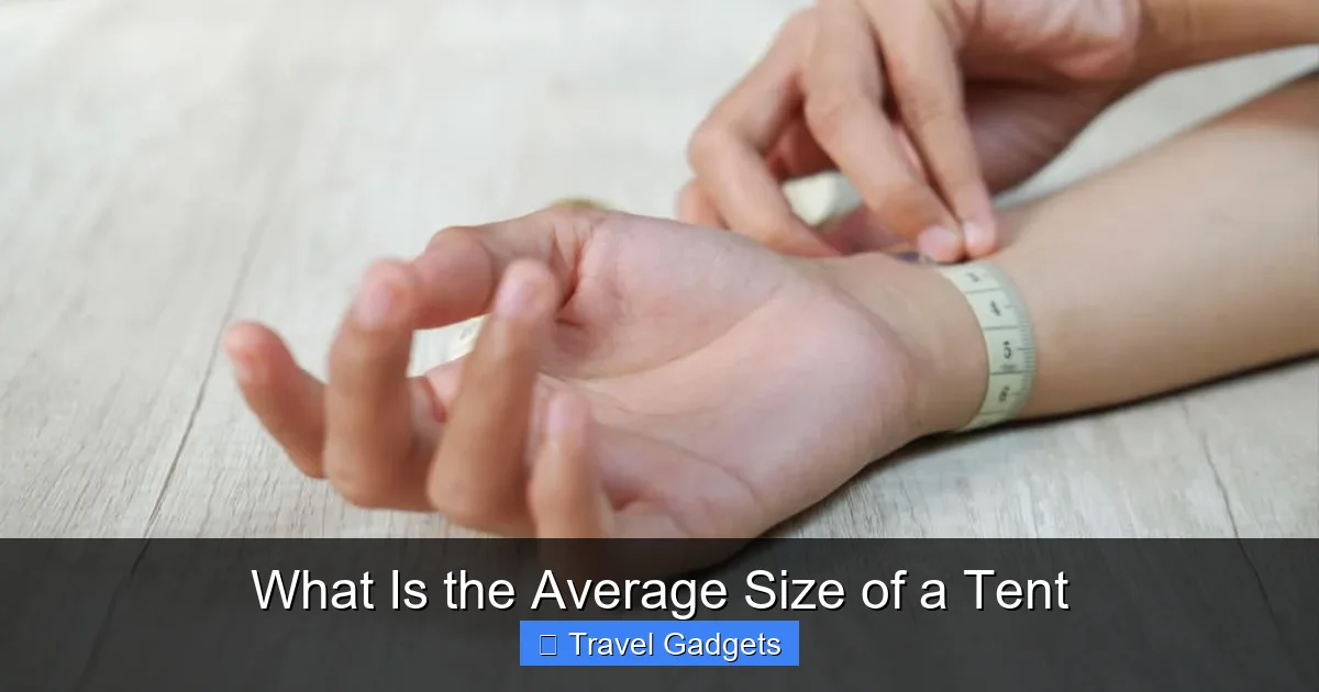 What Is the Average Size of a Tent