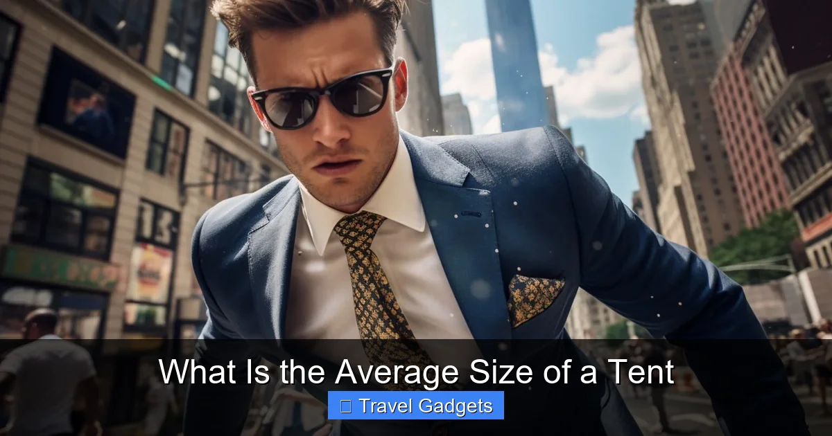 What Is the Average Size of a Tent