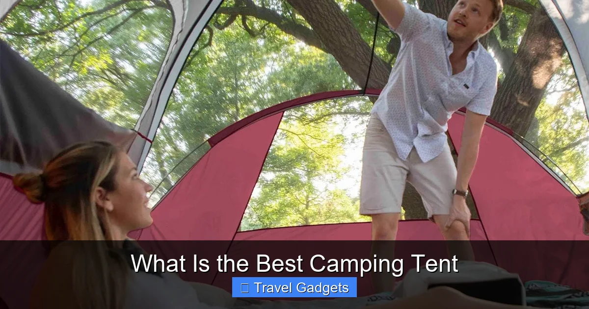 What Is the Best Camping Tent