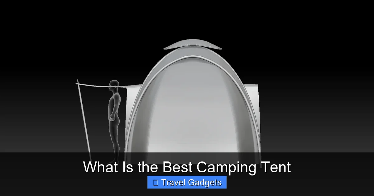 What Is the Best Camping Tent