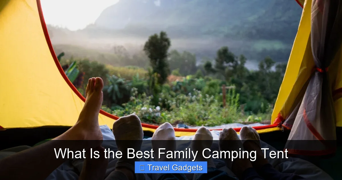 What Is the Best Family Camping Tent