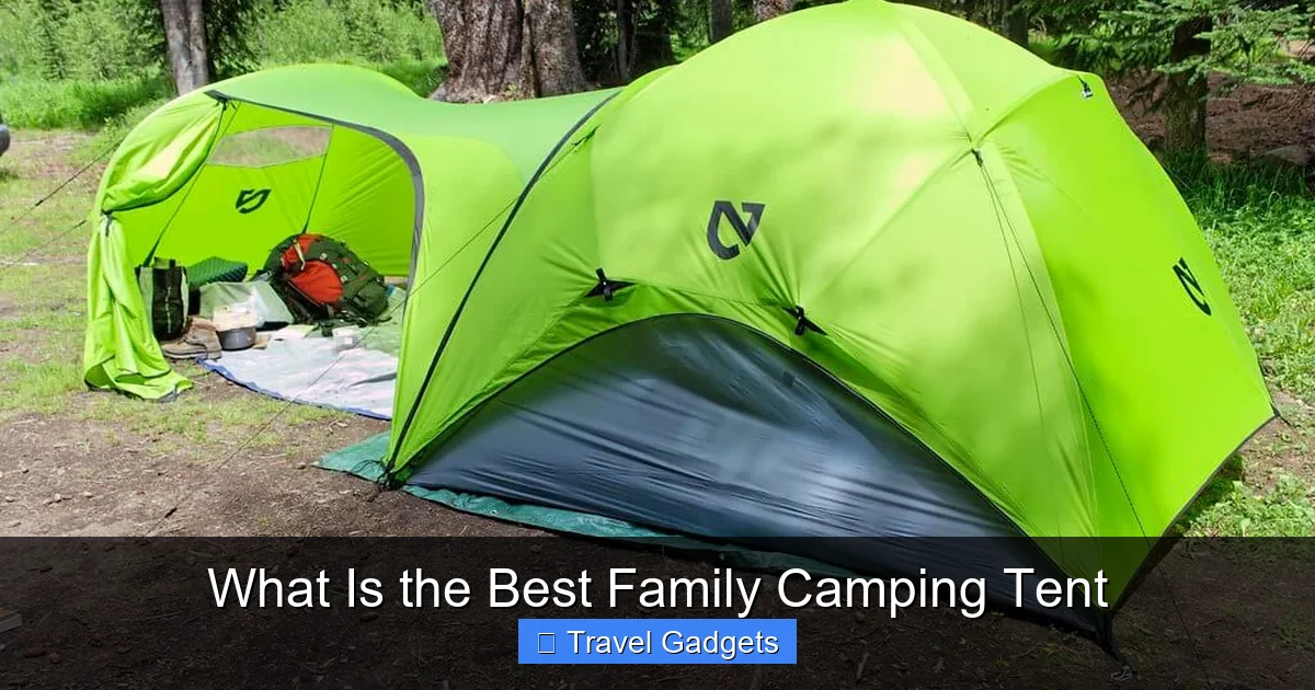 What Is the Best Family Camping Tent