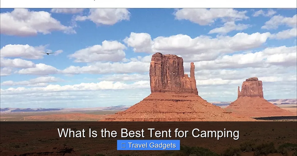 What Is the Best Tent for Camping