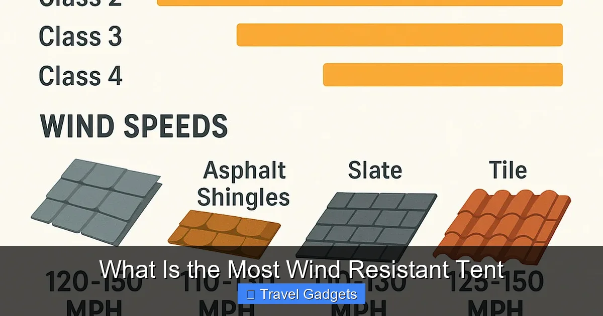 What Is the Most Wind Resistant Tent