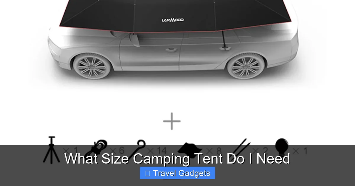 What Size Camping Tent Do I Need