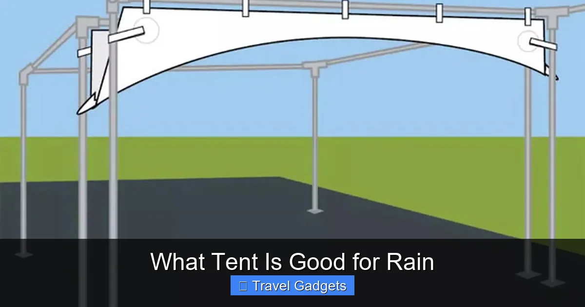 What Tent Is Good for Rain