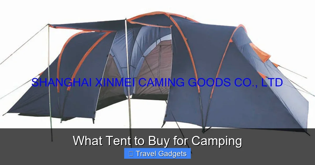 What Tent to Buy for Camping