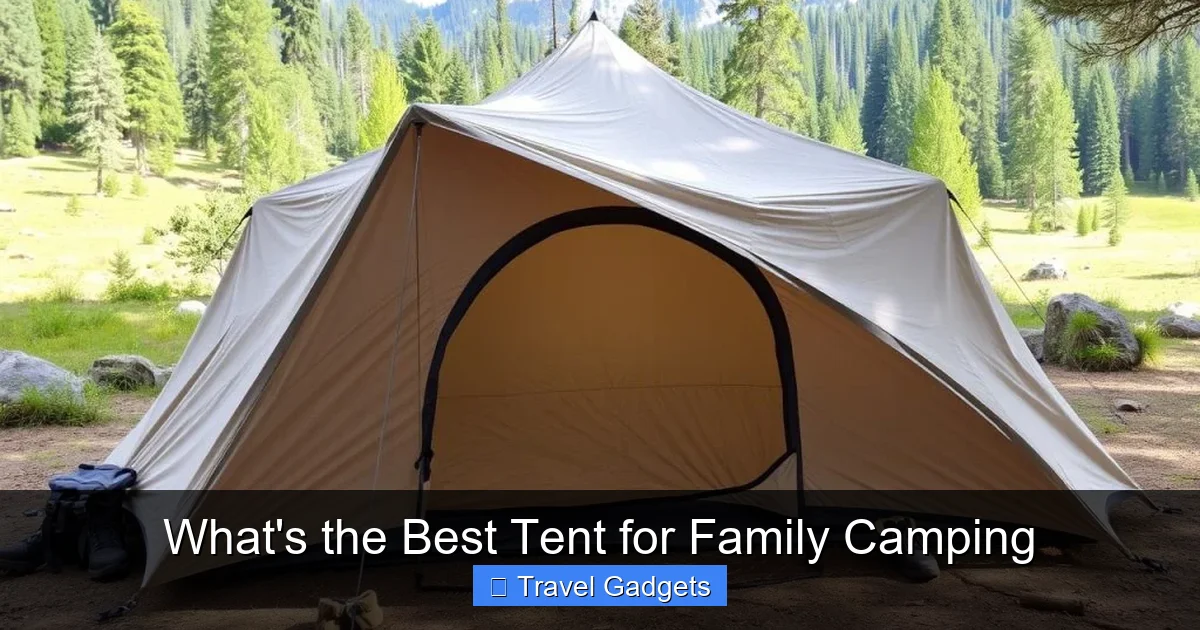 What's the Best Tent for Family Camping