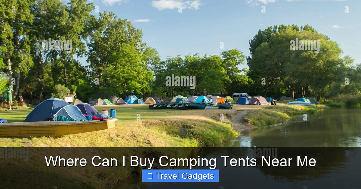 Where Can I Buy Camping Tents Near Me