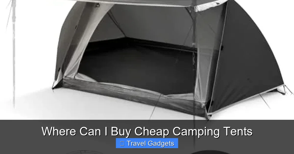 Where Can I Buy Cheap Camping Tents