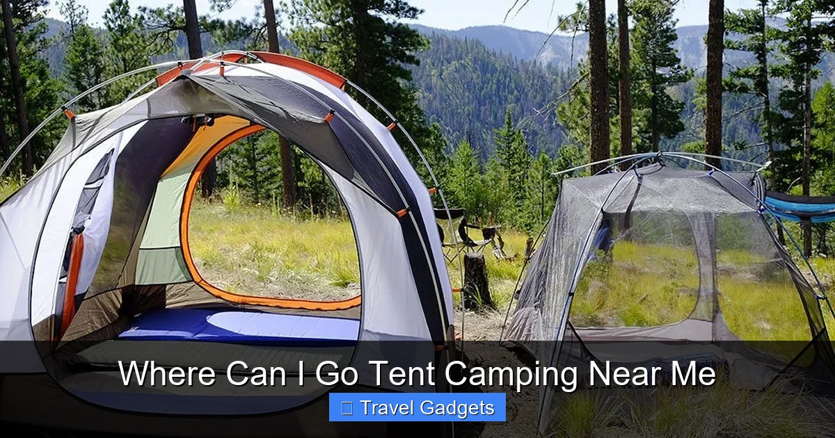 Where Can I Go Tent Camping Near Me