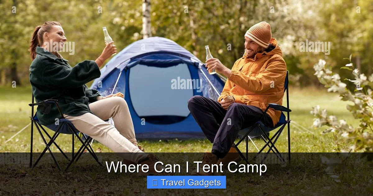 Where Can I Tent Camp