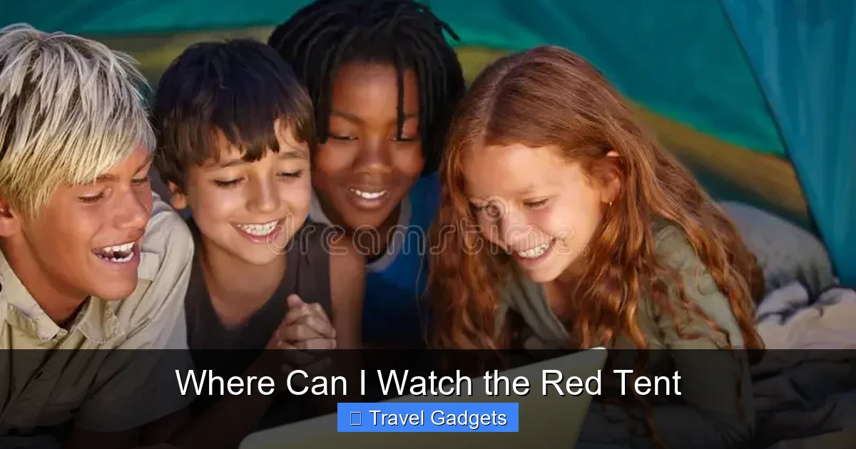 Where Can I Watch the Red Tent