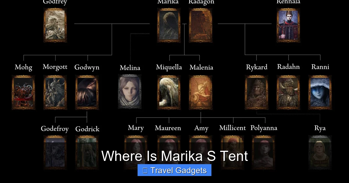 Where Is Marika S Tent