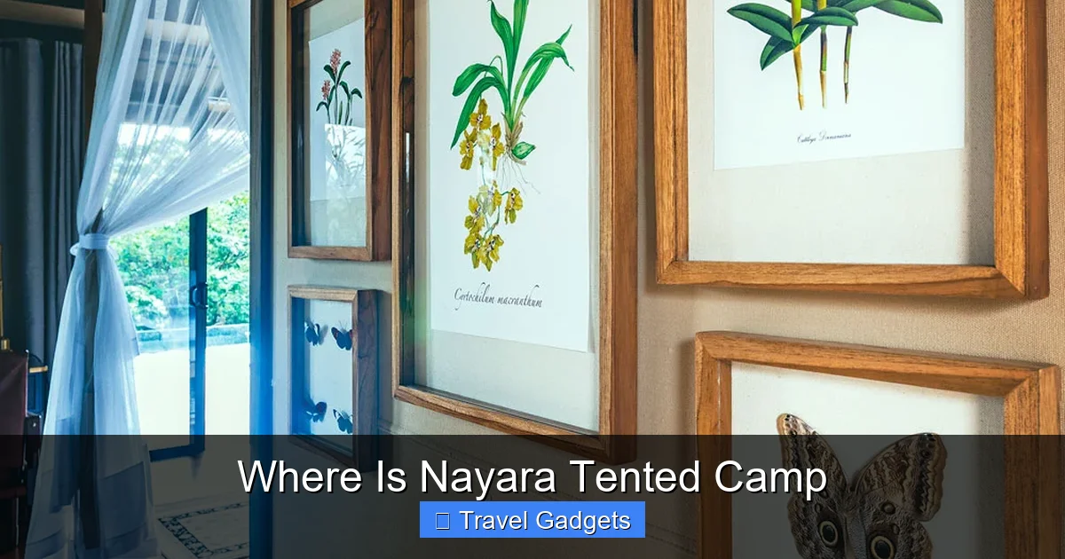 Where Is Nayara Tented Camp
