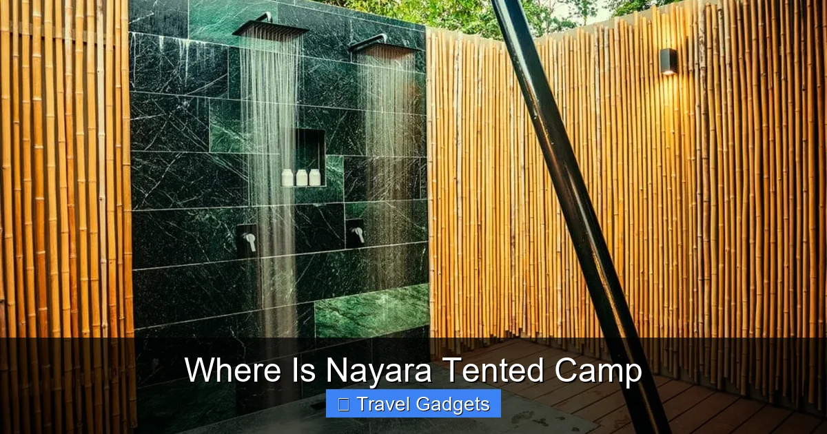 Where Is Nayara Tented Camp